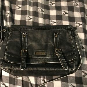 Black foxy purse